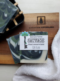 Savon pour hommes - Sauvage - Clé à vie