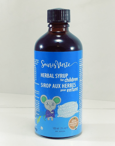 Sirop aux herbes - Souris Verte - 100ml