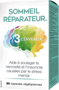 Sommeil Réparateur - 3 Cerveaux - 90 capsules