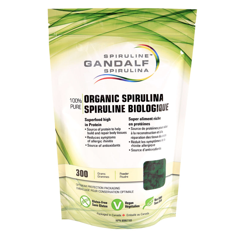 Spiruline certifiée biologique - Gandalf - 300g pure