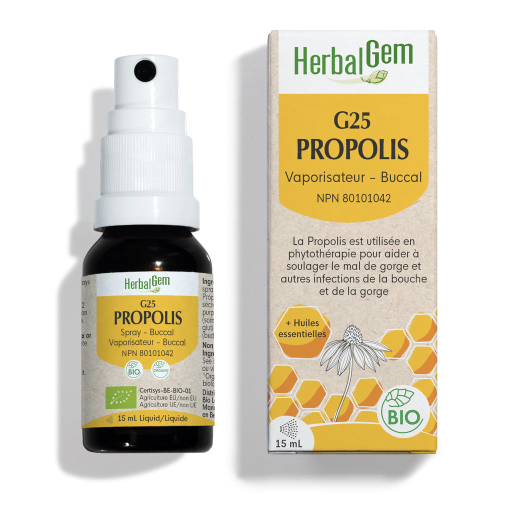 G25 - Vaporisateur Propolis - Herbalgem - 15ml