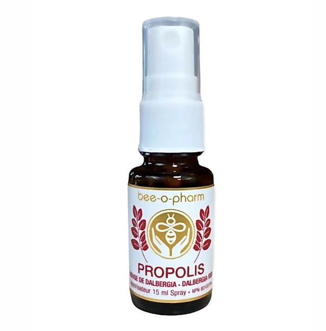 Vaporisateur pour la gorge - Propolis rouge Dalbergia - Bee-o-pharm - 15ml