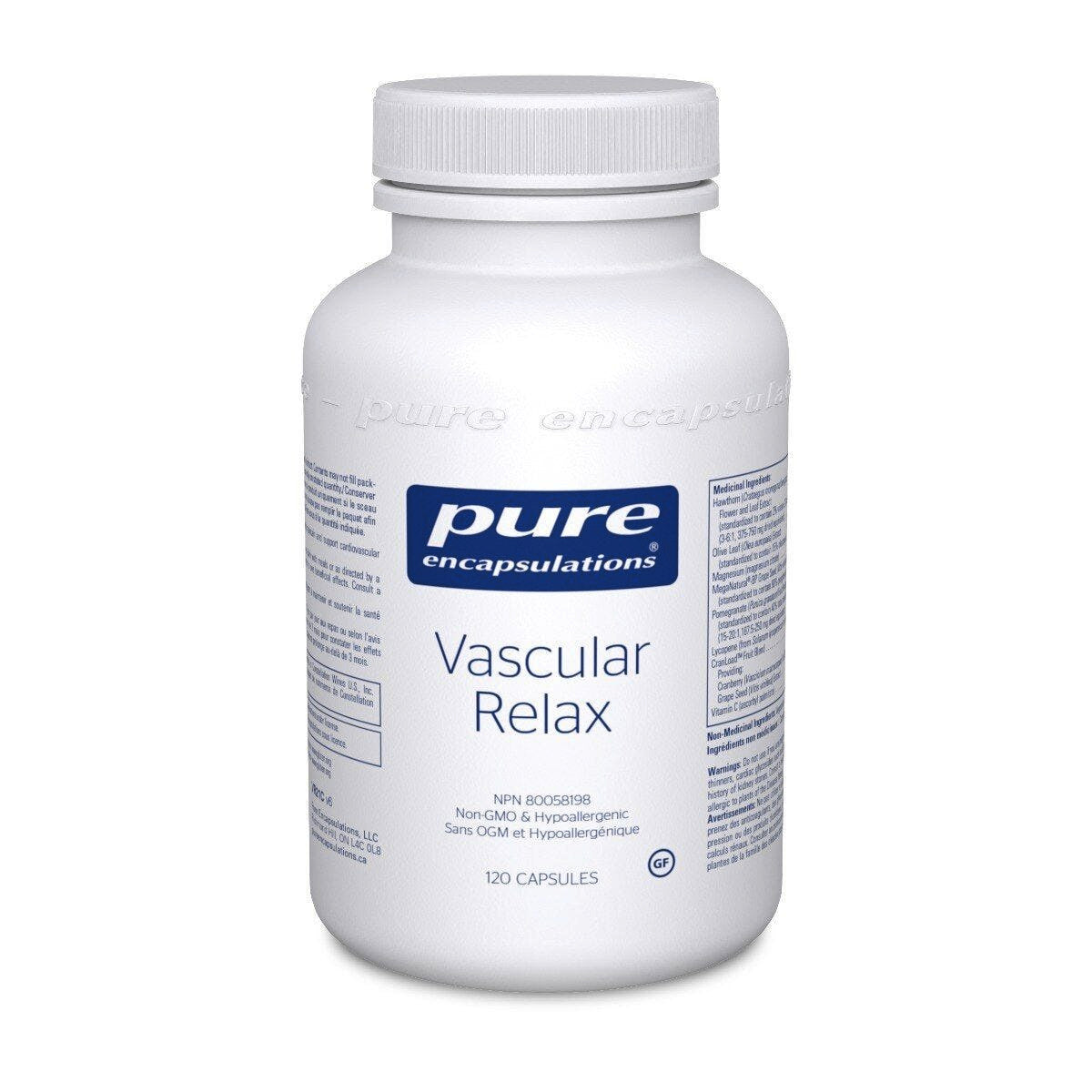 Vascular Relax - Pure Encapsulations - 120 capsules