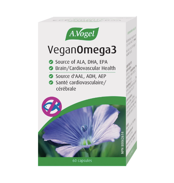 VeganOmega3 - Omega 3 végétal - 60 capsules - A.Vogel