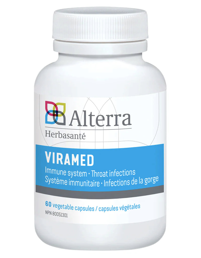 Viramed - Infections de la gorge - Alterra - Herbasanté - 60 capsules