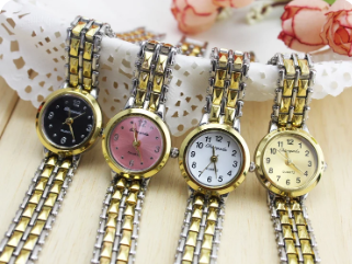 Montre pour femme deux tons