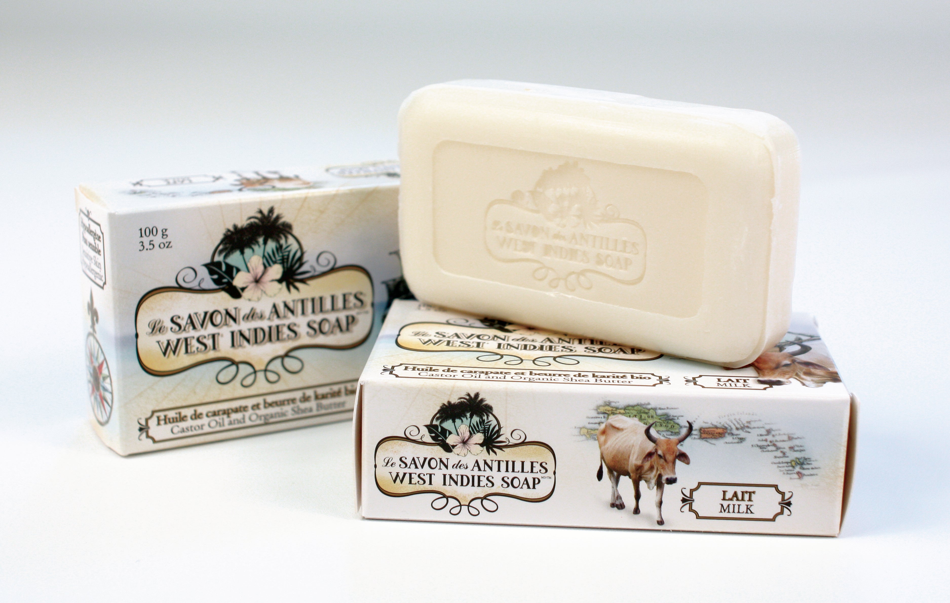 Savon des Antilles - Lait - 100g