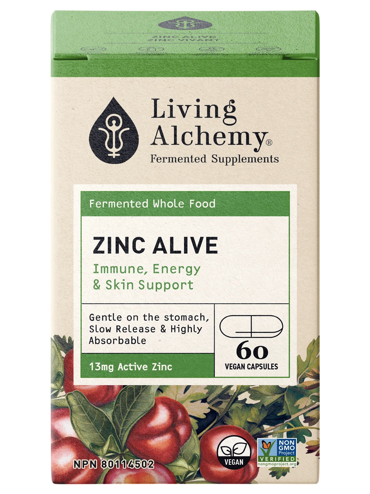 Zinc Vivant - Living Alchemy - 60 capsules