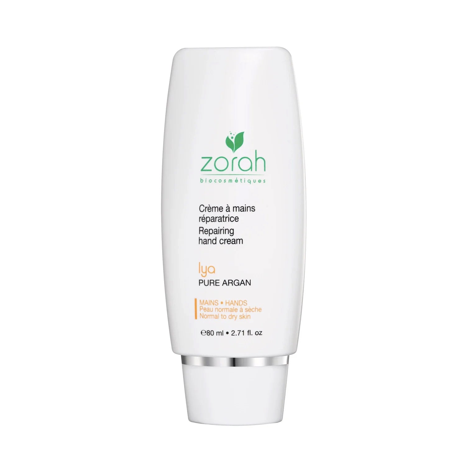 Lya - Crème à mains réparatrice - Zorah Biocosmétiques - 80ml