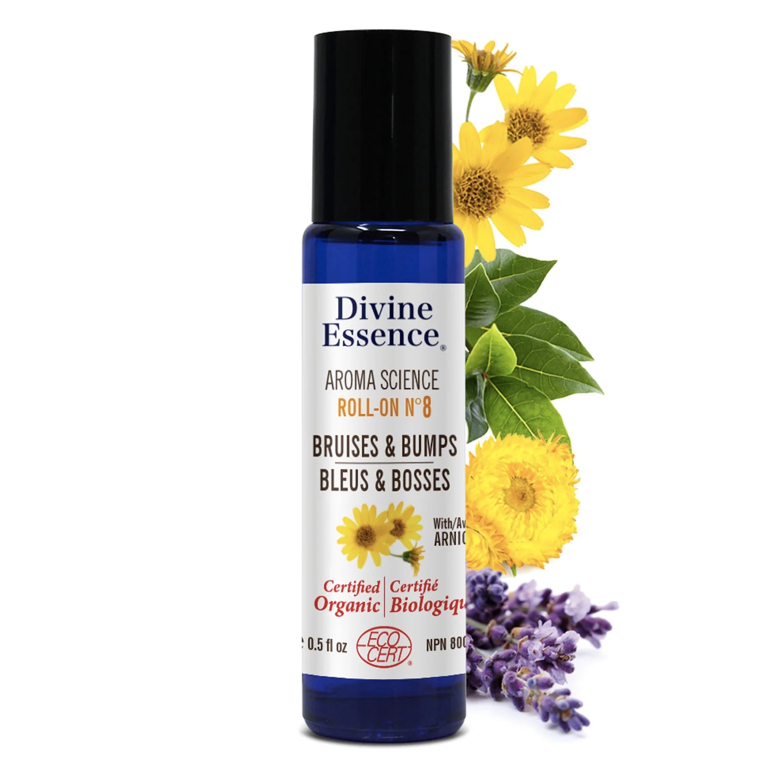 Bleus et bosses (No 8) - Roll-On - Divine Essence - Biologique